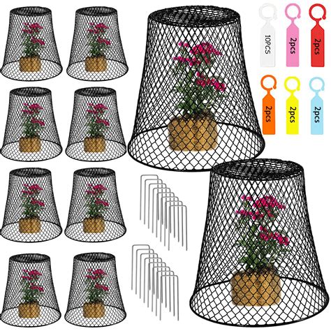 Sapbontchi Garden Cloches for Plants, Chicken Wire Plant Covers Plant