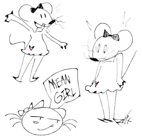 Babymouse Sketches By Thackerzod On Newgrounds