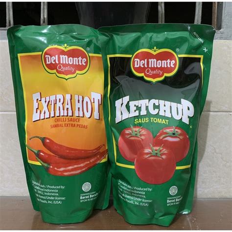 Jual DELMONTE Saus Sambal Extra Hot Sambel Chilli Sauce Del Monte Extra Pedas Saos Tomat MAESTRO