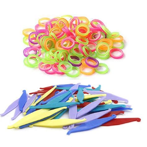 Amazon 20 PCS Disposable Plastic Orthodontic Elastic Placers