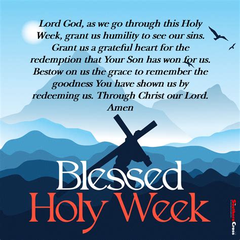 Prayer For Holy Week The Southern Cross