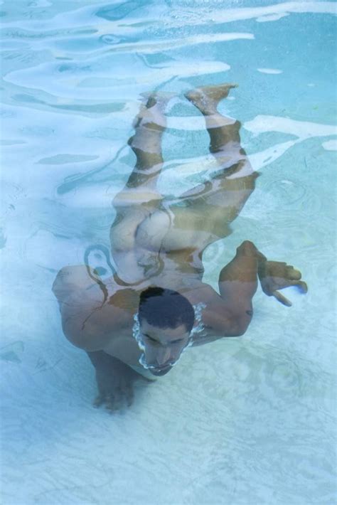 Naked Men Swimming
