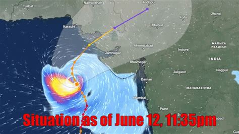 Sindh To Evacuate 50 000 As Cyclone Biparjoy 600km Away From Karachi