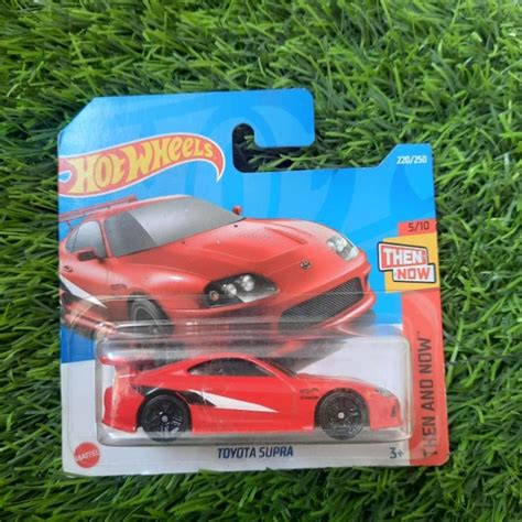 MERAH Hot Wheels Regular Toyota Supra MK Red Short Card Rare Shopee Malaysia