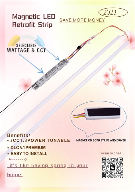 Illuminate Your Spring With The Led Magnetic Retrofit Strip Suzhou