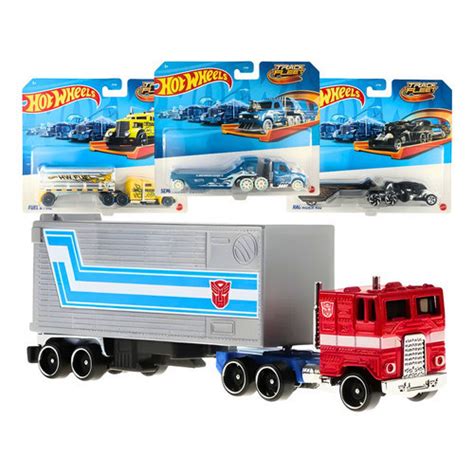 Caminh O Hot Wheels Track Fleet Mattel Original Sortido Brinquedo Carrinho Monstro Original