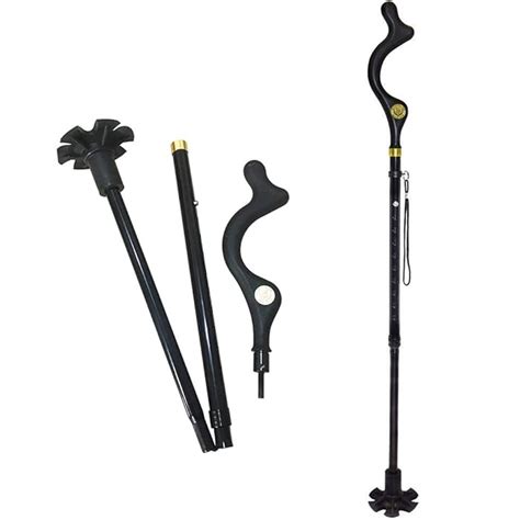 Buy QYHSS Medical Posture Walking Cane Adjustable 10 Height Adjustment