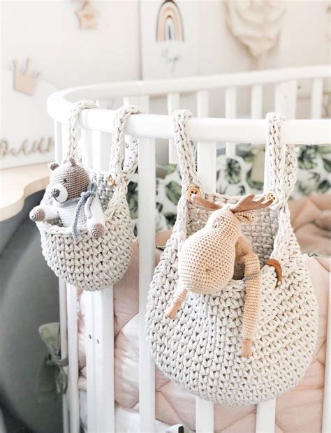 Подвесные корзины на кроватку , набор