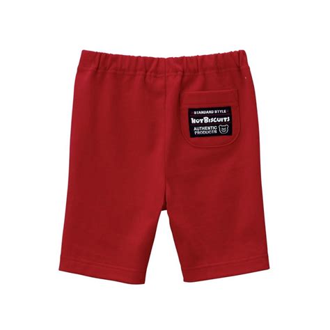 HOT BISCUITS ミキハウス シンプル ストレッチ7分丈パンツ アウトレット 赤 紺 グレー 70 80 90 100 ホットビスケッツ ミキハウスホットビスケッツ公式店 通販