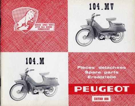 PDF Documentations Cyclomoteurs Peugeot de 1951 à 1980guy meiller