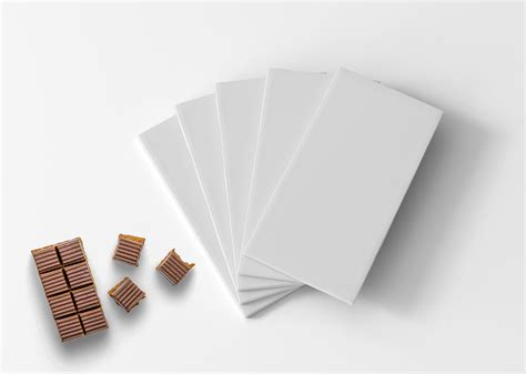 Chocolate Bar Packaging Free Mockup — Free Mockup World