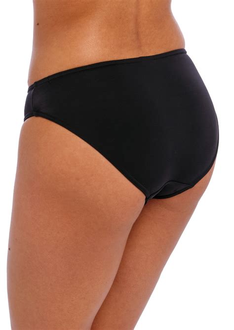 Freya Swim Jewel Cove Bikini Brief Plain Black Dick Daisy