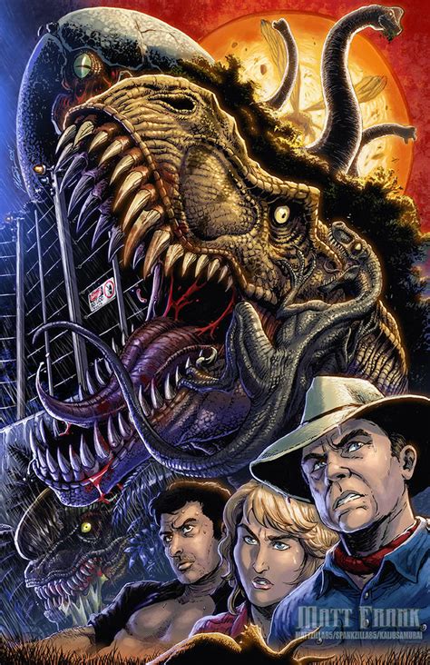 Jurassic Park 25th Anniversary Print By Kaijusamurai On Deviantart