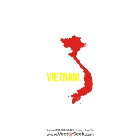 Vietnam Map Vector - (.Ai .PNG .SVG .EPS Free Download)