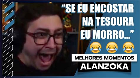 UM DOS MAIORES SUSTOS DO ALANZOKA KKKKK MELHORES MOMENTOS ALANZOKA