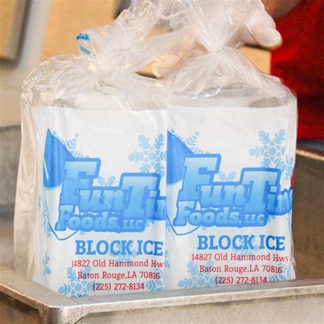 Block Ice | Fun Time Foods, LLC