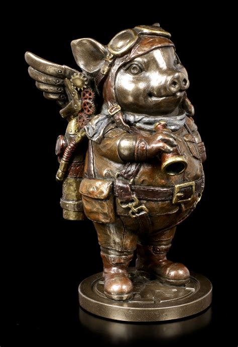 Steampunk Figur Schwein Porcus Machina Veronese