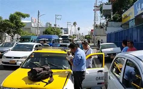 Choca Taxista Contra Varios Veh Culos En Reforma El Sol De Cuautla