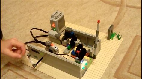 лего шлагбаум с электроприводом от Стёпы (LEGO gate with electric drive ...