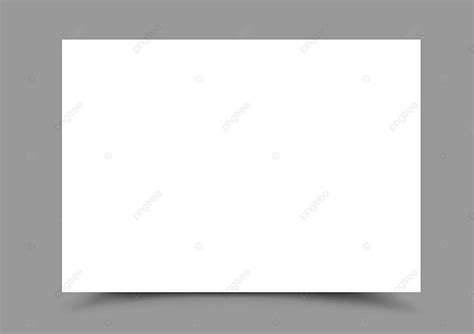 A4 Paper Form Horizontal Rectangular Design Element Vector Rectangular