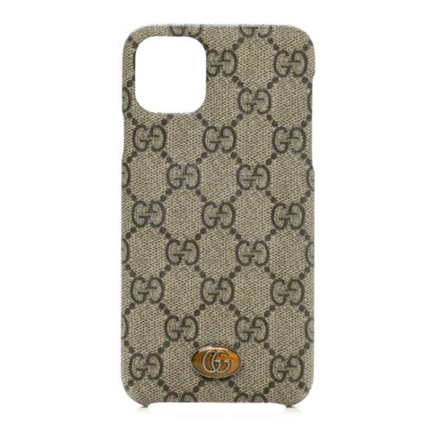 Gucci Gg Supreme Monogram Ophidia Iphone Pro Max Case