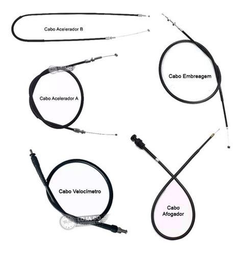 Kit Cabos Nx Falcon Acelerador Embreagem Velocimetro Mercadolivre