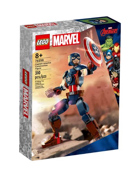 Lego - Marvel - 76258 - Captain America Construction Figure ...