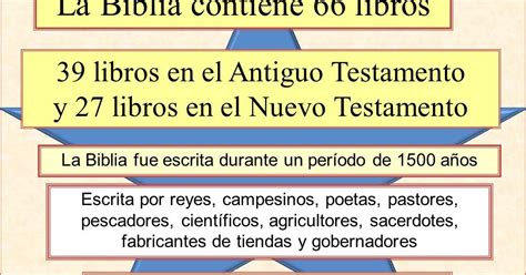 Clasificación De Los Libros De La Biblia ¡¡lista 58 Off