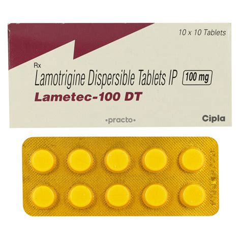 Lametec 100 MG Tablet DT Uses Dosage Side Effects Price