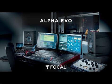 Focal Alpha Evo Pair Focal Monitor Speaker Reverb Canada