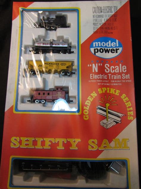 Vintage Model Power N Scale Electric Train Set Golden Spike Series