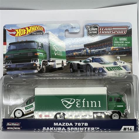 Hot Wheels Team Transport Mazda B Sakura Sprinter Kuruma 車