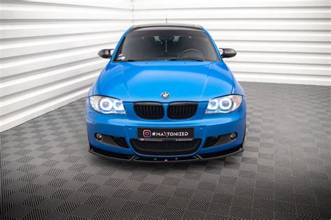 Cup Spoilerlippe Front Ansatz V 2 Für Bmw 1er M Paket E87 Facelift Sc 199 00