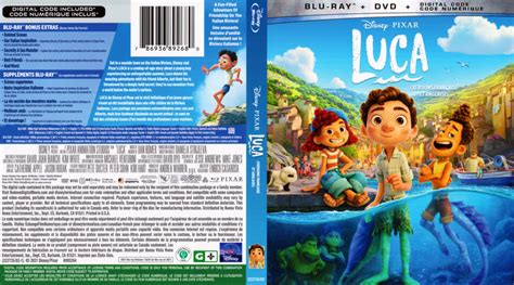 Luca Blu Ray Cover Art