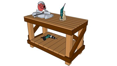 Workbench plans free | MyOutdoorPlans | Free Woodworking Plans and Projects, DIY Shed, Wooden ...