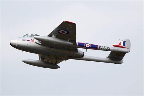 Norwegian Vampire Vampire FB 6 LN DHY VZ305 At RIAT 2018