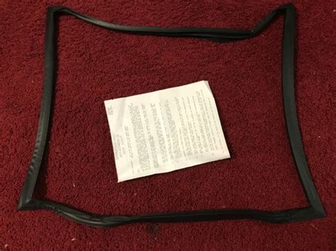 S41050470 BLK MARVEL WINE COOLER DOOR GASKET BLACK OEM EBay