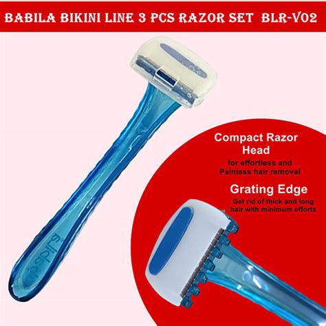 Buy Babila Bikini Line Razor Set Blr V Gm S Online At Discounted