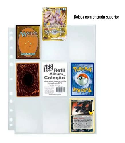 Álbum Fichário Porta Carta Pokémon Charizard Vmax 10 Folhas R 140 em