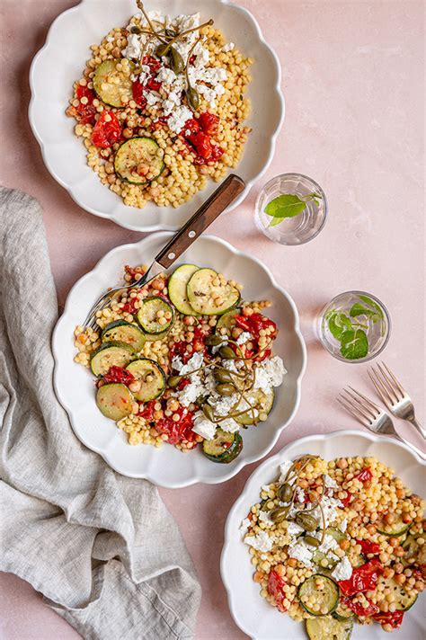 Parelcouscous Met Gegrilde Groenten Brenda Kookt