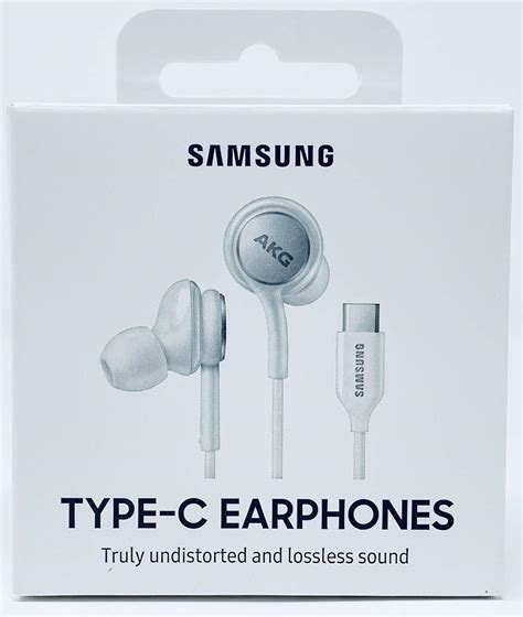 Samsung Renewed Usb Type C Earphones Eo Ic Bbegww Black White