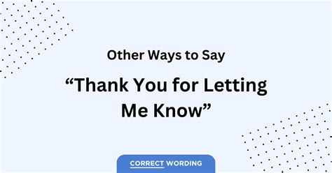 12 Other Ways To Say Thank You For The Kind Words