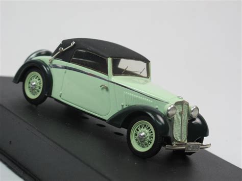 EMC AAM Boyer 1938 DKW F8 Front Luxus Cabriolet grün 1 43 SELTEN