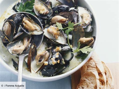 Moules à La Crème Et Au Bleu Facile Et Rapide Découvrez Les Recettes