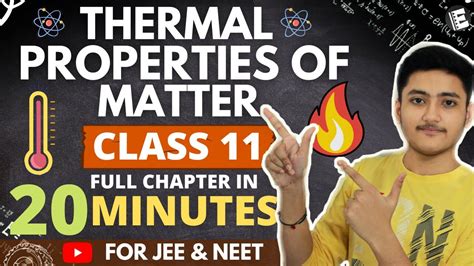 Thermal Properties Of Matter Class Physics For Jee Neet Full