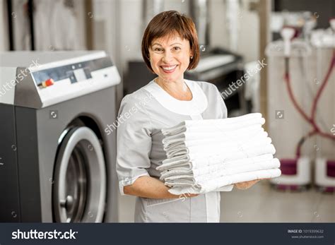 Laundry Attendant Images Stock Photos Vectors Shutterstock