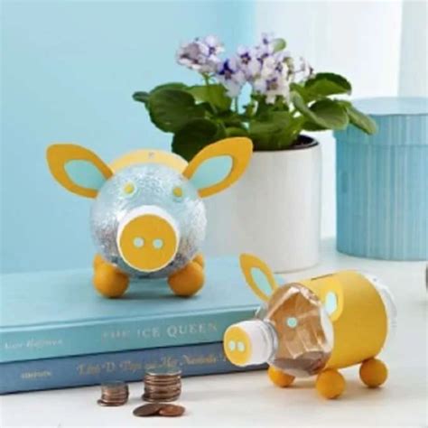 cool diy piggy banks  kids adults cool crafts