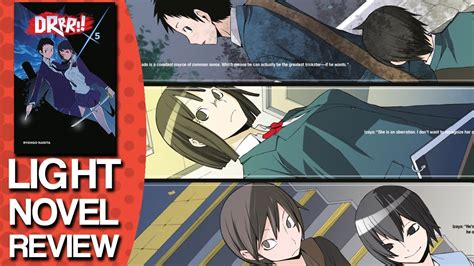 Durarara Volume 5 Light Novel Review Youtube