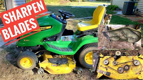 How To Change John Deere E Mower Blades And Remove Deck Atelier