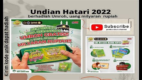 Gebyar Undian Hatari Biskuit Berhadiah Umroh Uang Tunai Milyaran